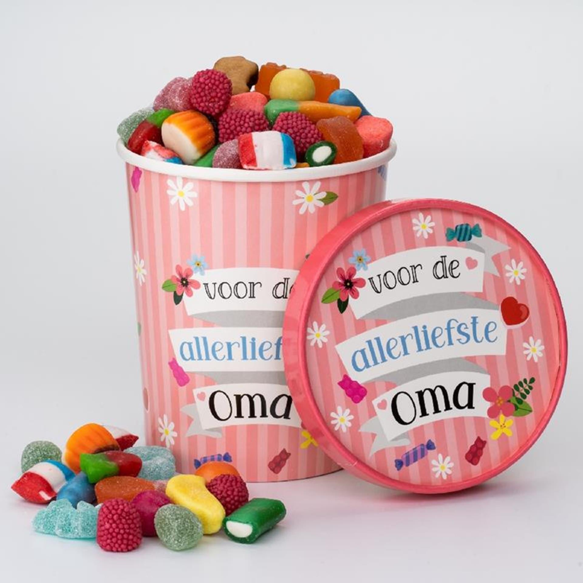 Gobelet à bonbons Paperdreams ø12x14cm - grand-mère
