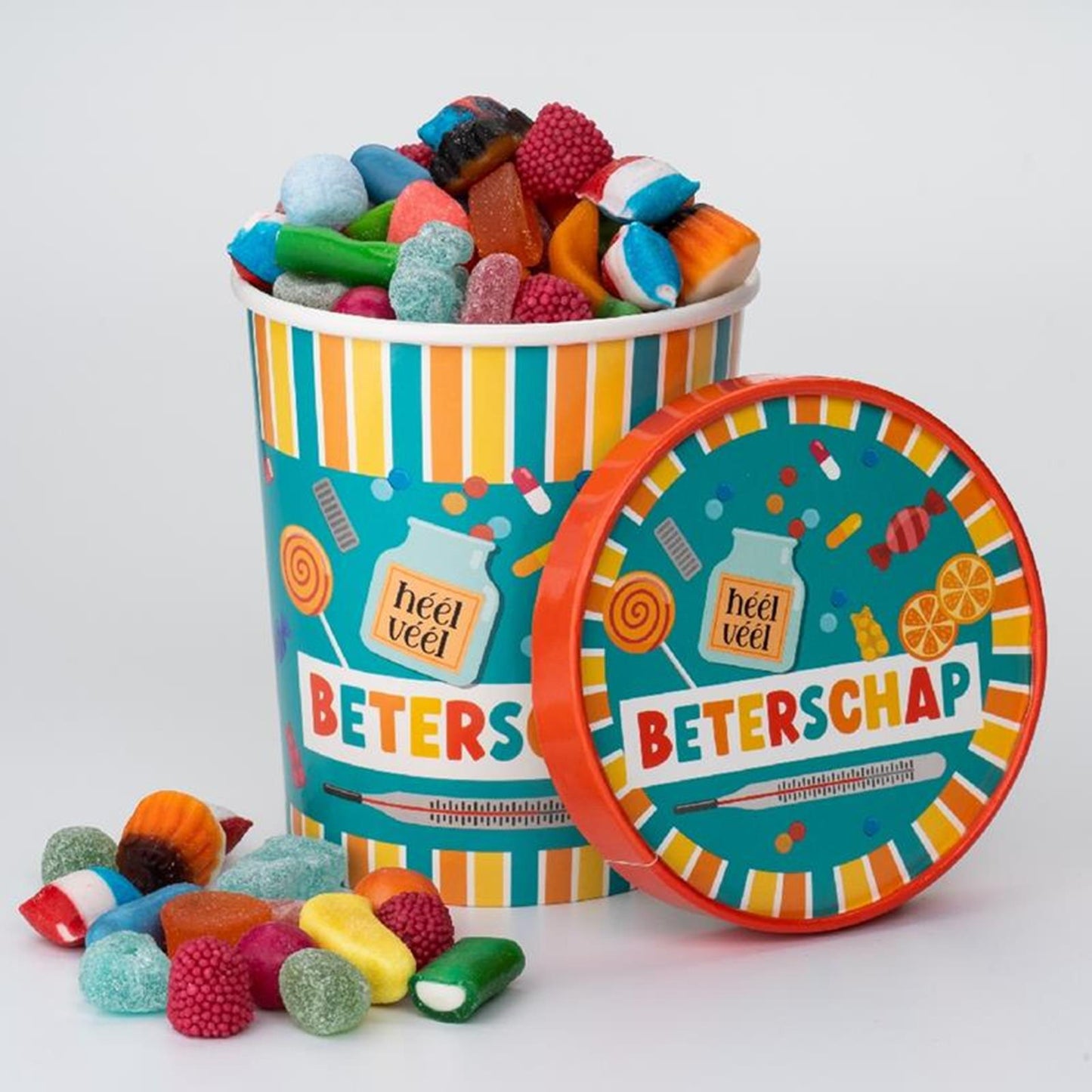 Gobelet à bonbons Paperdreams ø12x14cm - guérissez-vous bientôt