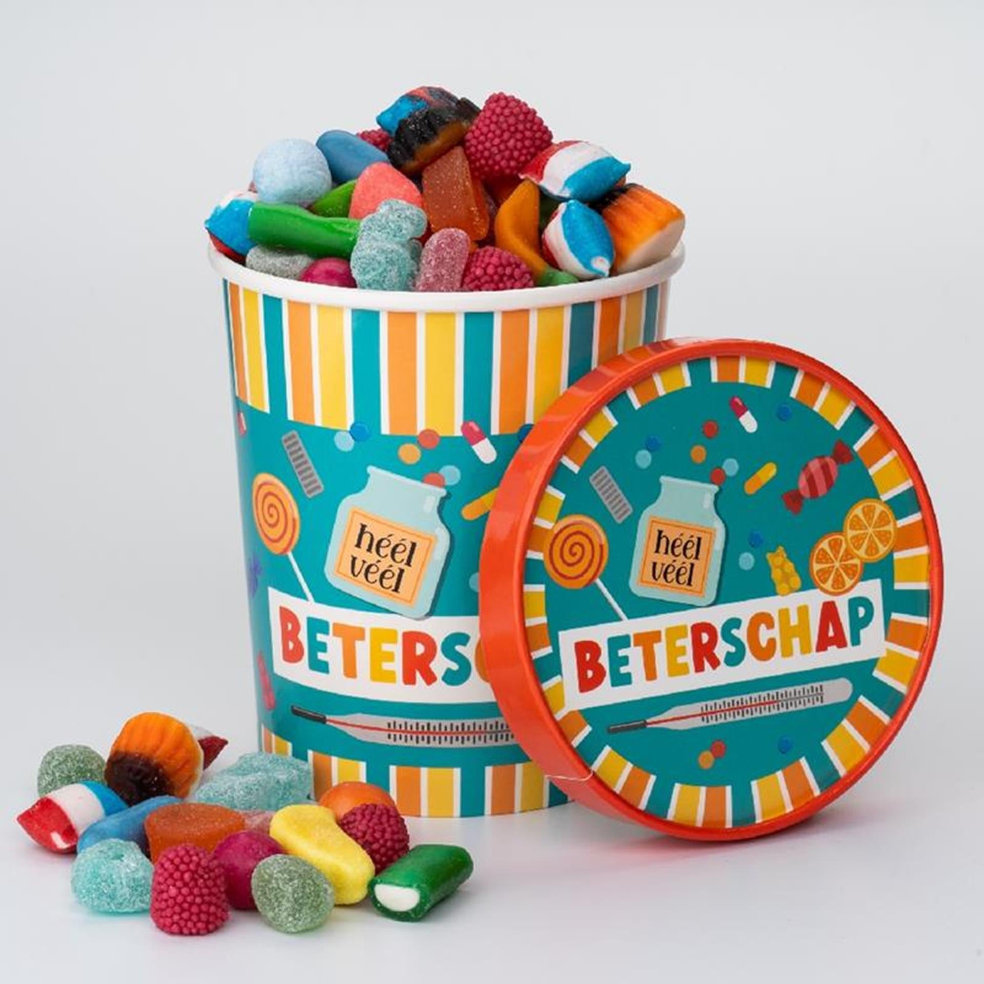 Gobelet à bonbons Paperdreams ø12x14cm - guérissez-vous bientôt