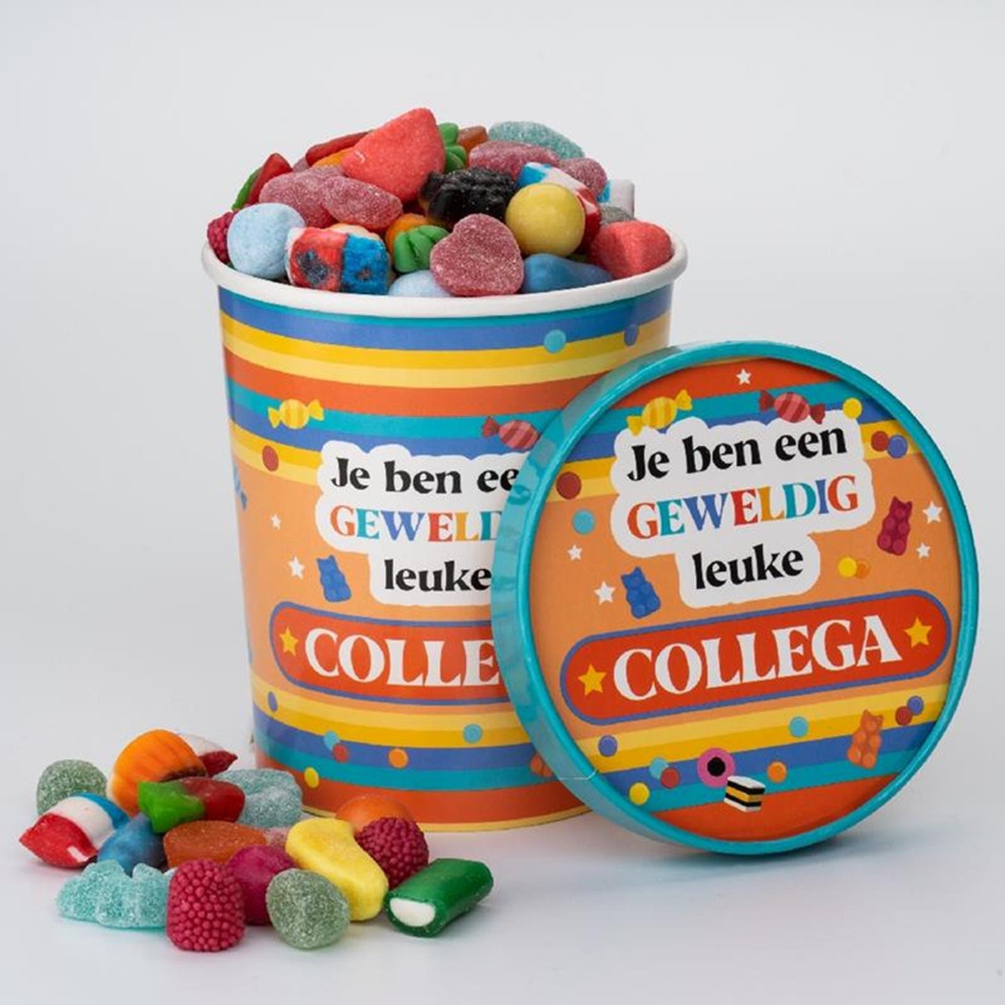 Gobelet à bonbons Paperdreams ø12x14cm - collègue
