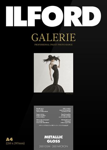 Ilford Ilford Gallery Metallic Gloss 260G A3 25 Vel