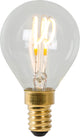 Lucide p45 - lampe à filament - ø 4,5 cm - LED dimmable - E14 - 1x3W 2700K - transparent