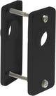 Rosace vernie Starx en aluminium - noir