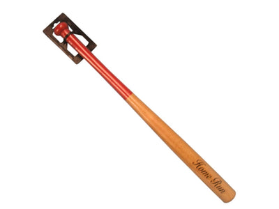 Batte de baseball Engelhart bois naturel rouge