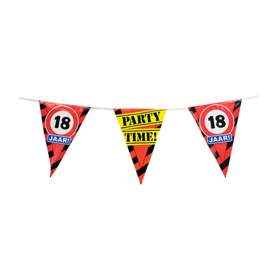 Drapeau de fête Paperdreams - 18 ans