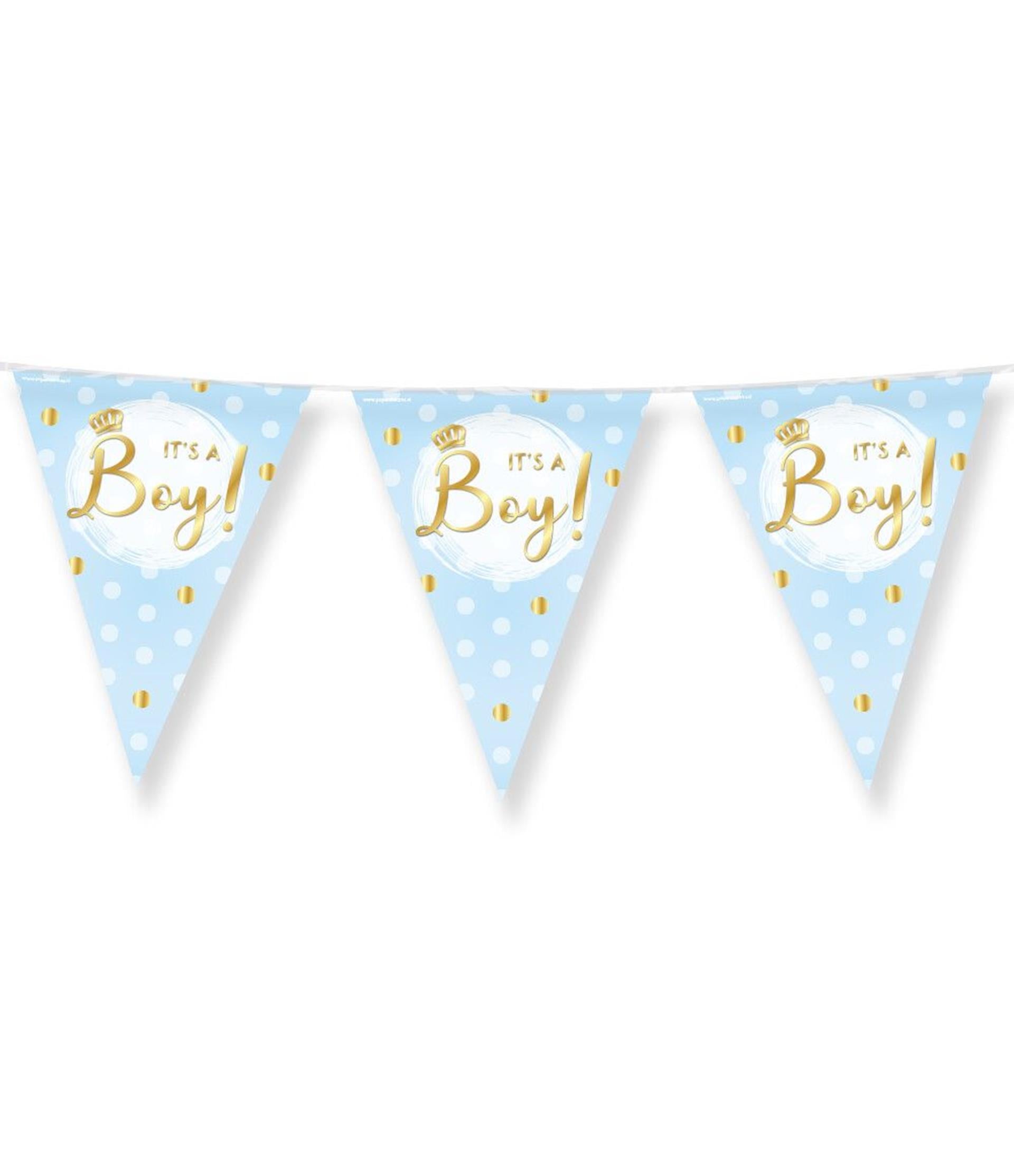 Drapeau de fête Paperdreams c'est un garçon