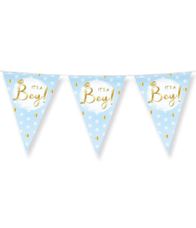 Drapeau de fête Paperdreams c'est un garçon