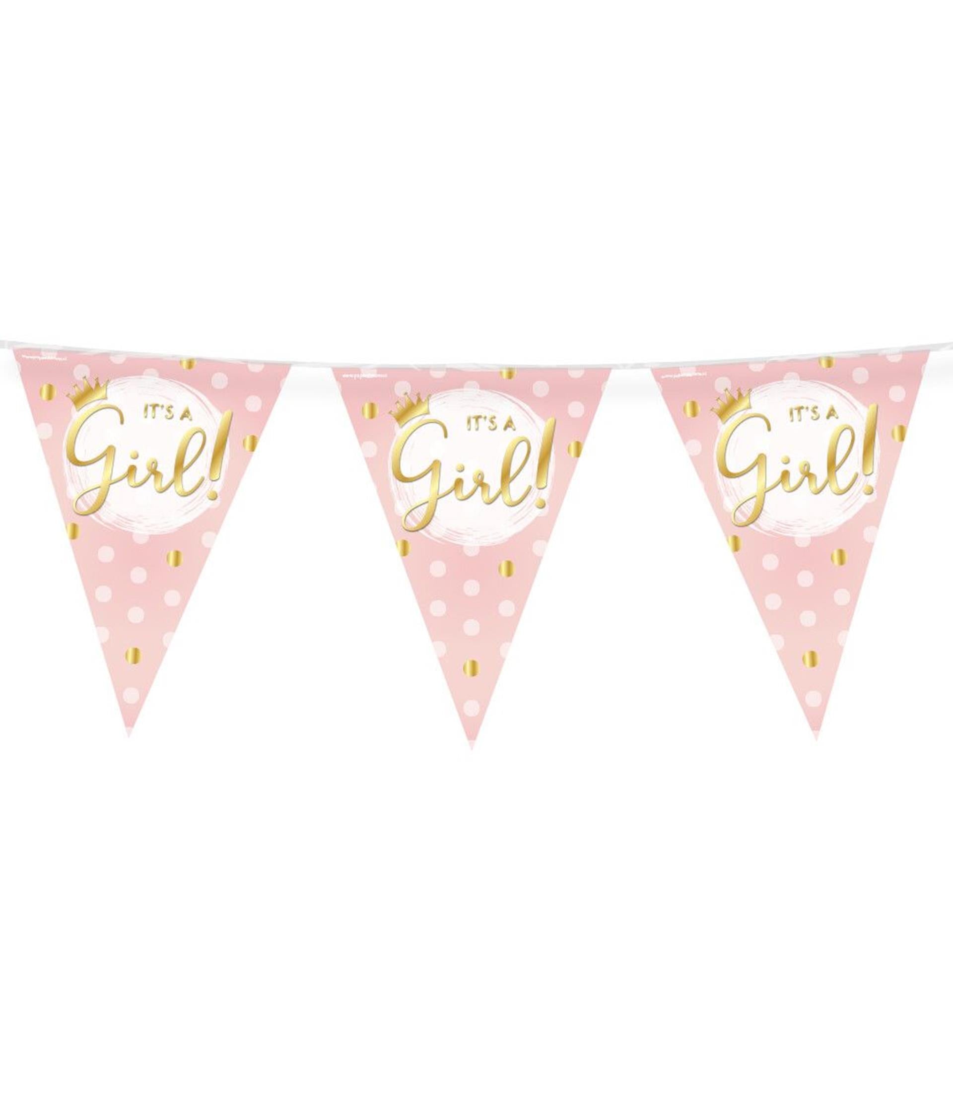 Feuille de drapeau de fête Paperdreams - c'est une fille !