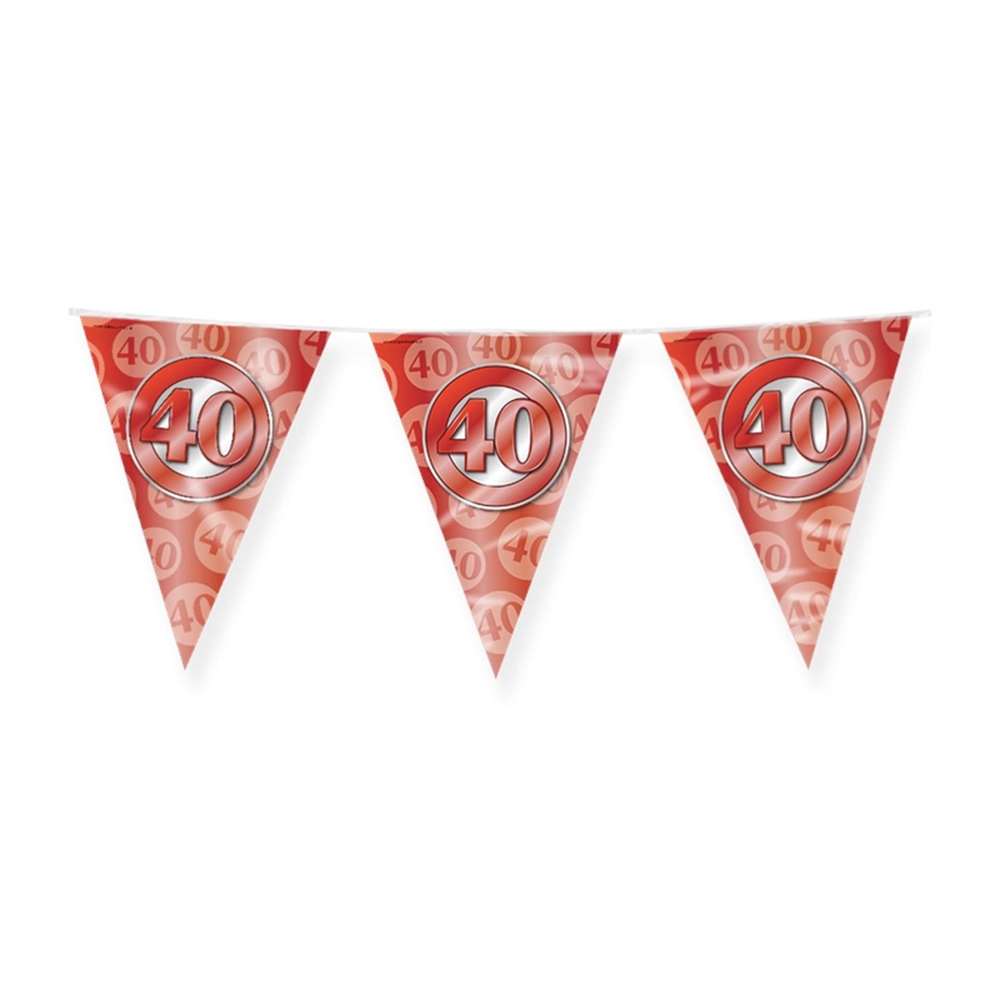 Drapeau de fête Paperdreams 40 ans de mariage