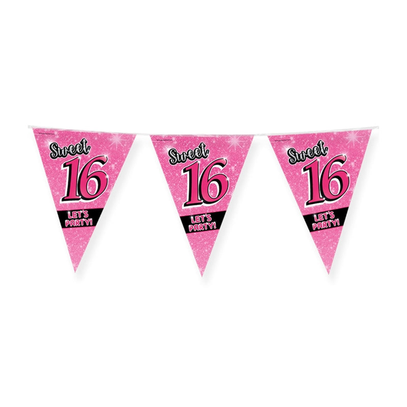 Drapeau de fête Paperdreams - Sweet 16