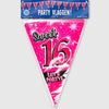 Drapeau de fête Paperdreams - Sweet 16