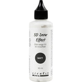 Https : www.cchobby.nl 3d-snow effect-matt-white-90-ml-1-bottle - afbeelding 1