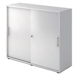 Bach armoire marteau v1753s w w re 120 x 40 x 110 cm portes coulissantes blanc