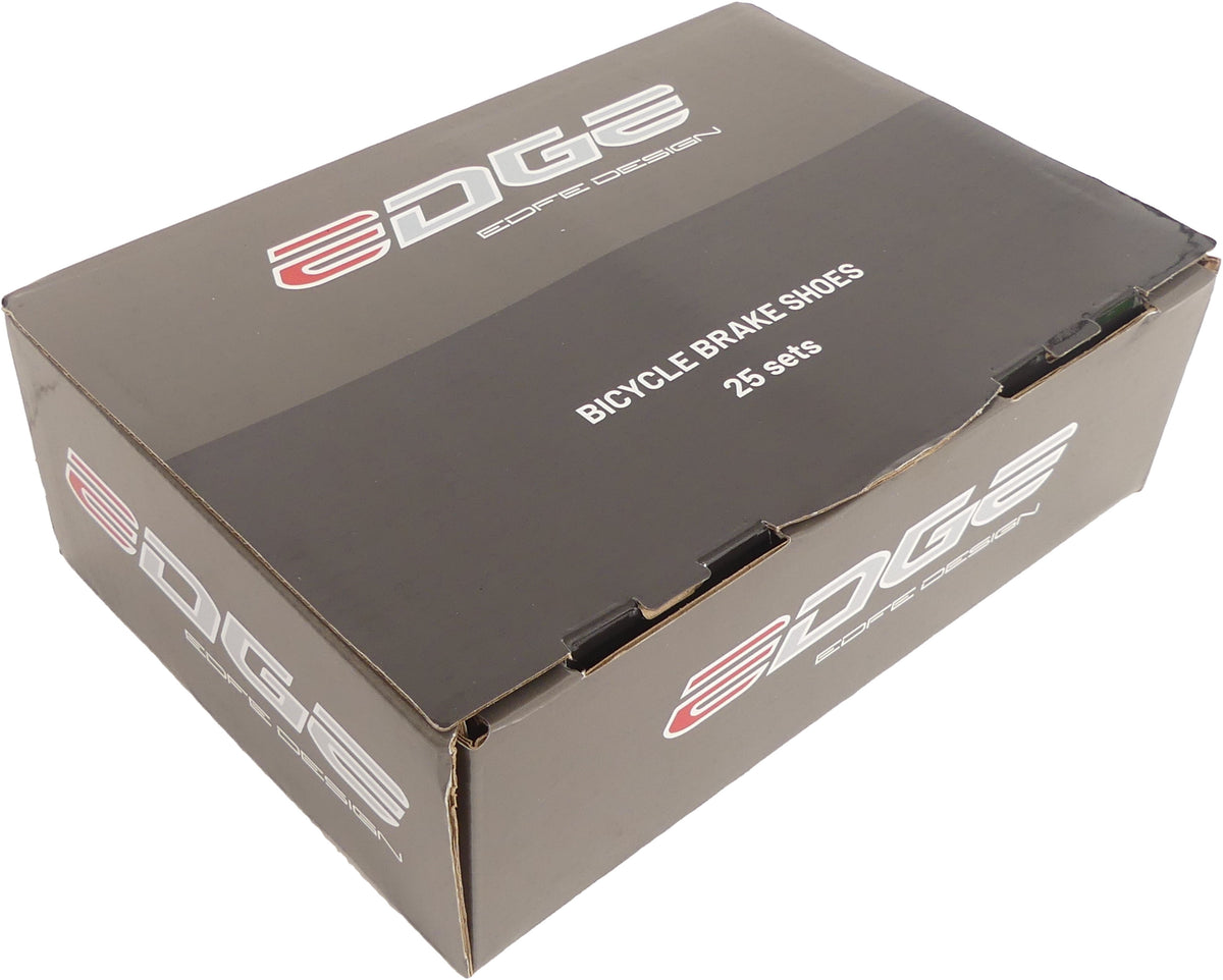 Edge Jeu de plaquettes de frein V-brake 72mm Blanc (boîte atelier = 25 jeux)
