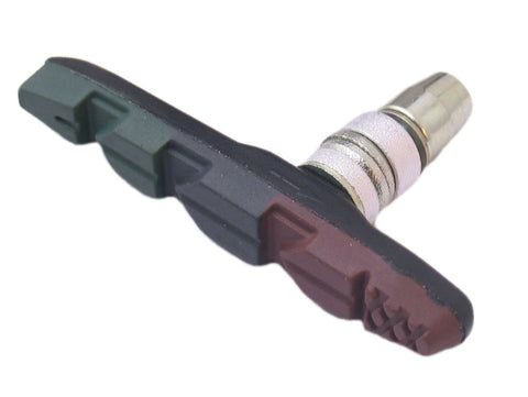 Promax - Promax Remblokset V-brake met inbus 70mm Triple-Color (Bruin/Zwart/Groen)