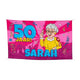 Paperdreams drapeau de façade xxl dessin animé sarah