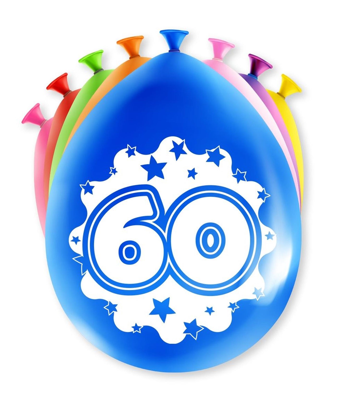 Ballons numérotés Paperdreams - 60 ans