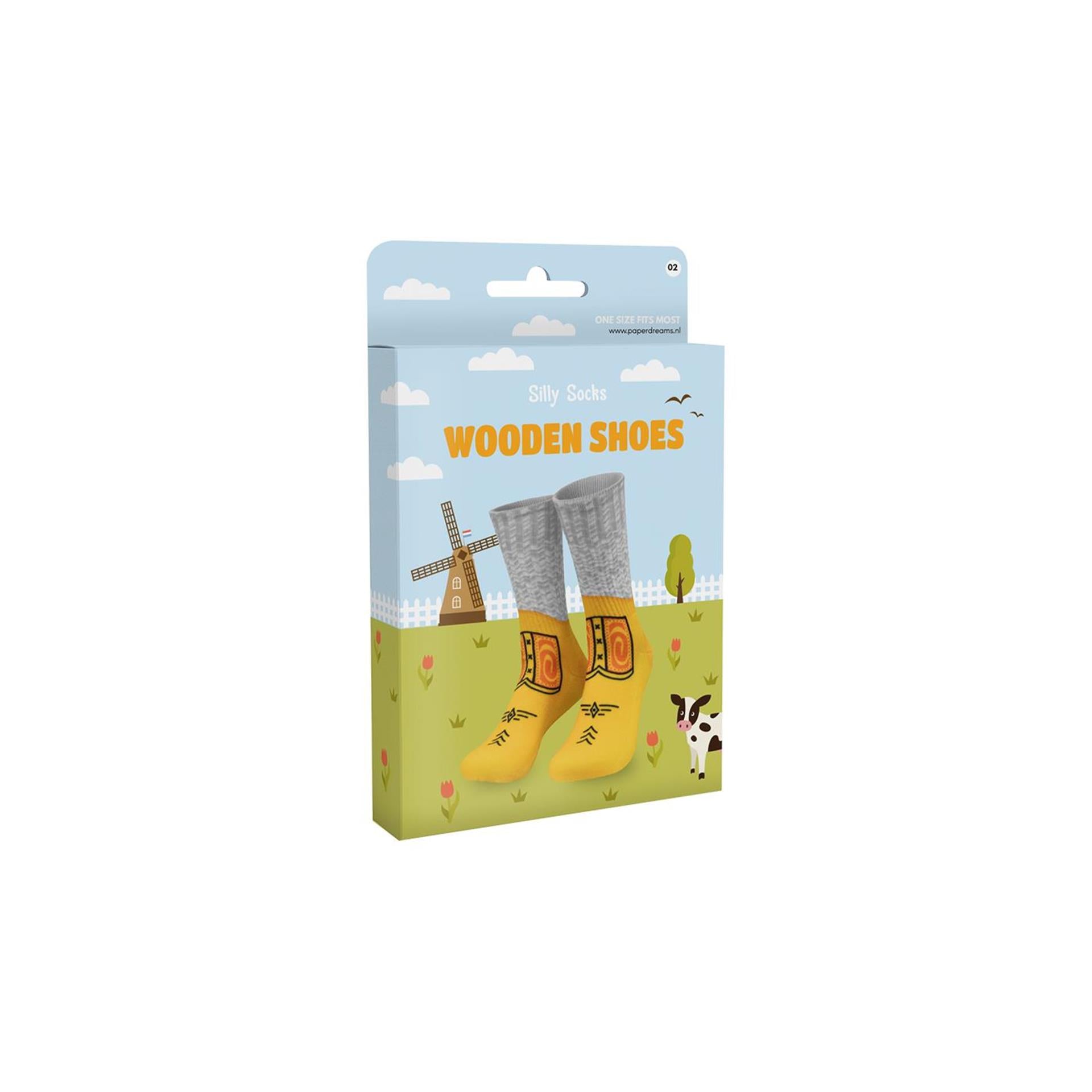 Paperdreams chaussettes idiotes - sabots