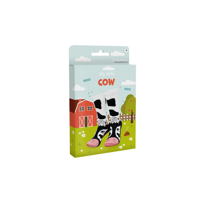 Chaussettes idiotes Paperdreams - vache
