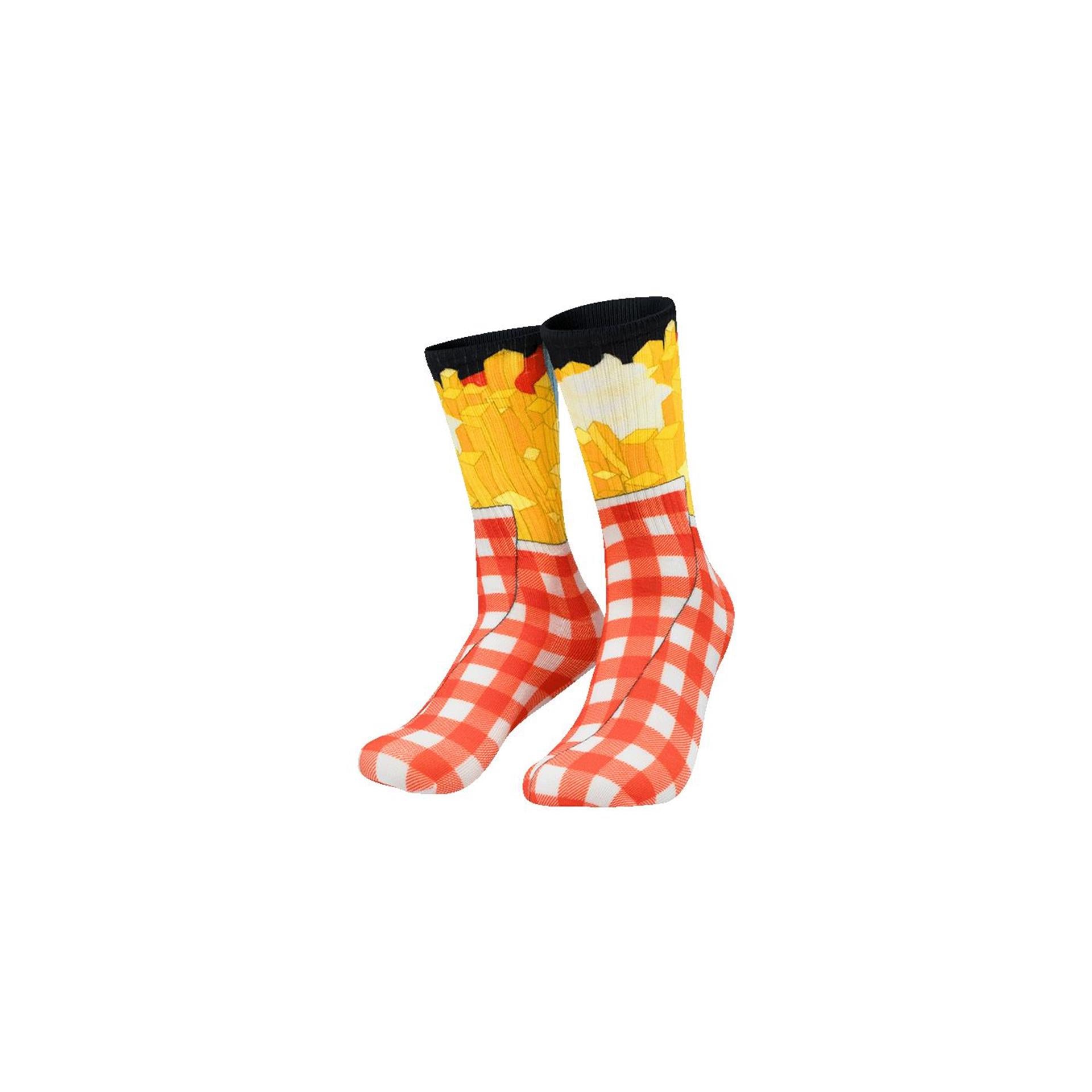 Chaussettes idiotes Paperdreams - frites