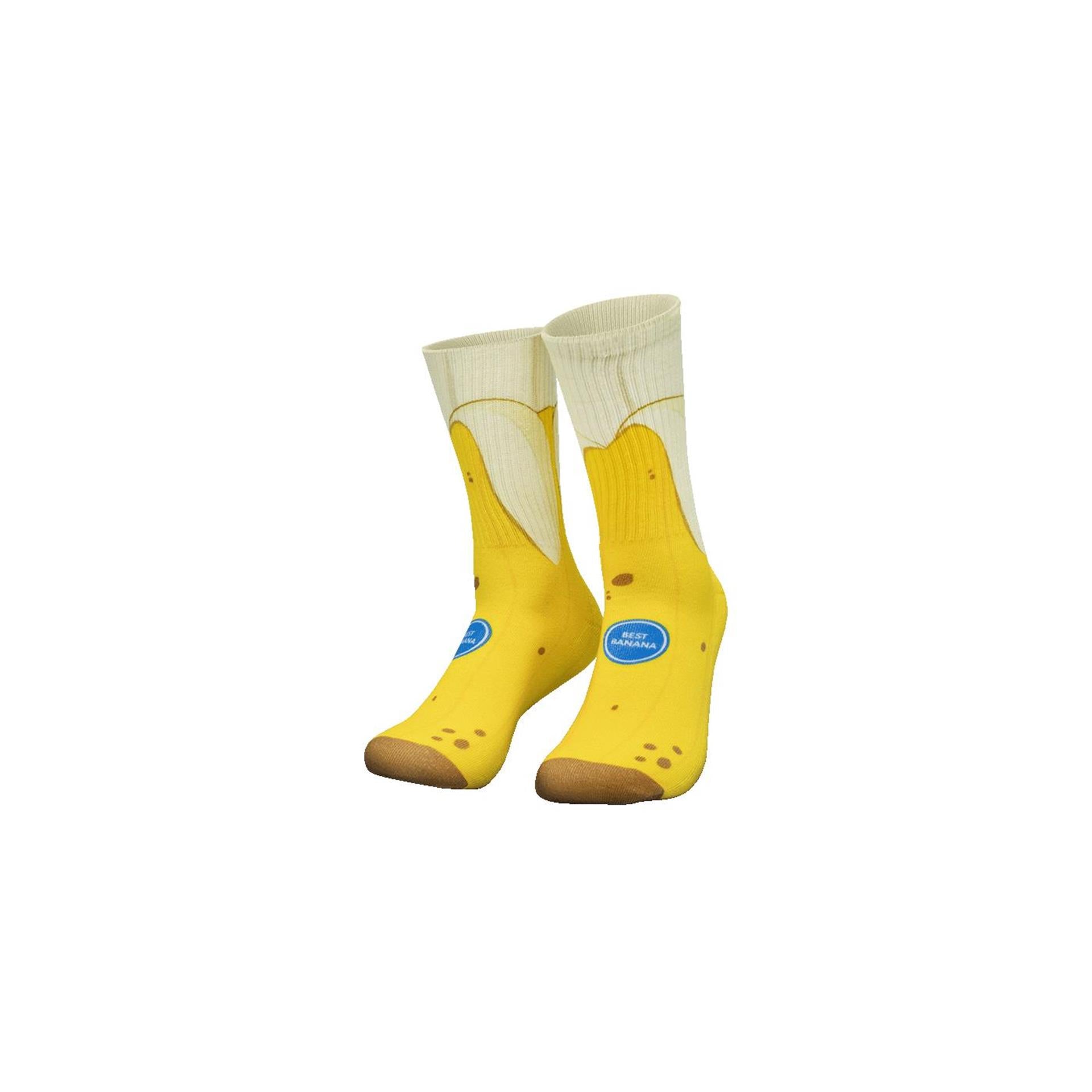Chaussettes idiotes Paperdreams - banane