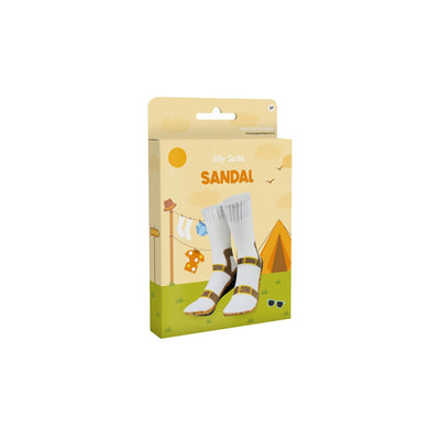Chaussettes idiotes Paperdreams - sandale