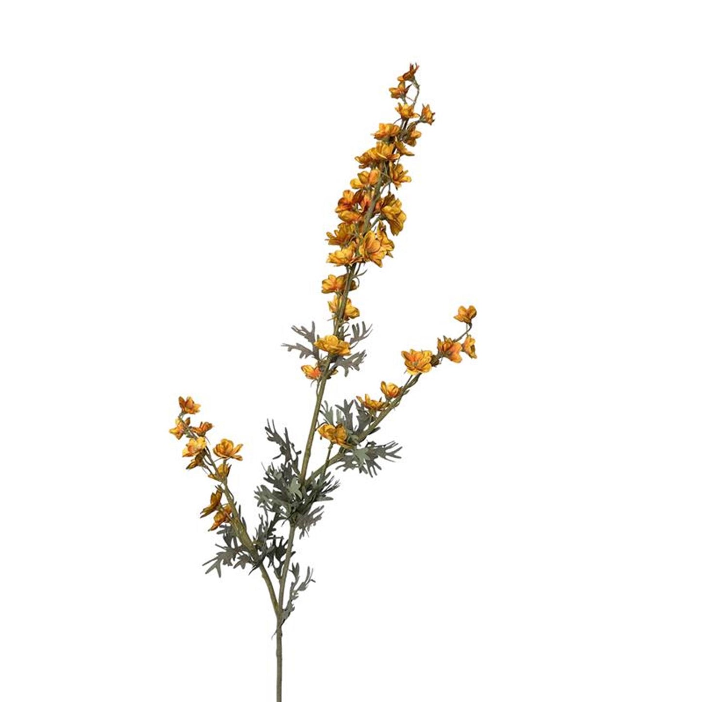 Collection de Roberts branche de delphinium artificiel 85 cm jaune ocre