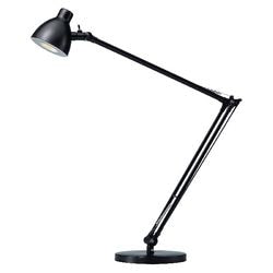 Abi lampe de bureau Valencia Hansa pied en acier 80cm 62cm noir