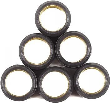 Jeu de noyaux de rouleaux de poids variomatic RMS 19x15,5 mm, 9,8gr, 6 pcs.