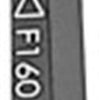 Adaptateur adaptateur de frein à disque Tektro FM FM F140 F160, y compris les boulons (2x)