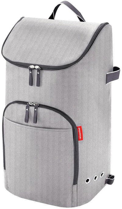 Reisenthel city cruiser bag sac pour chariot libre-service - 45l - gris chevrons gris clair