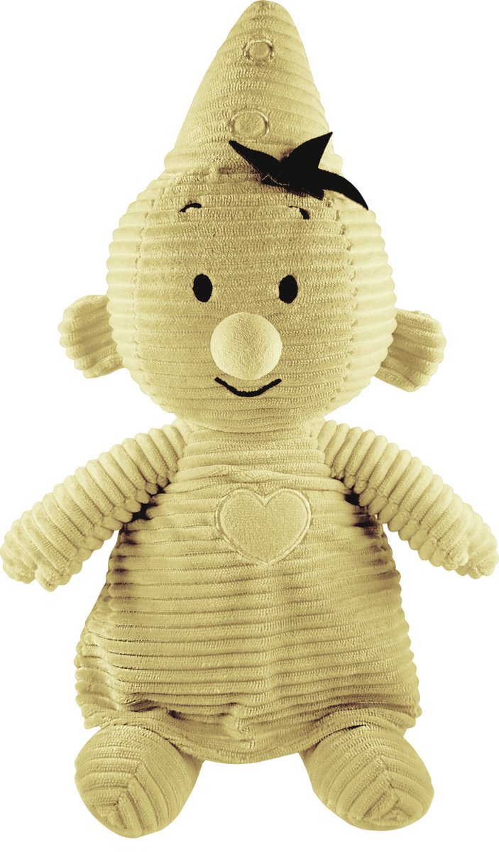 Studio 100 jaune en velours côtelé, 35 cm