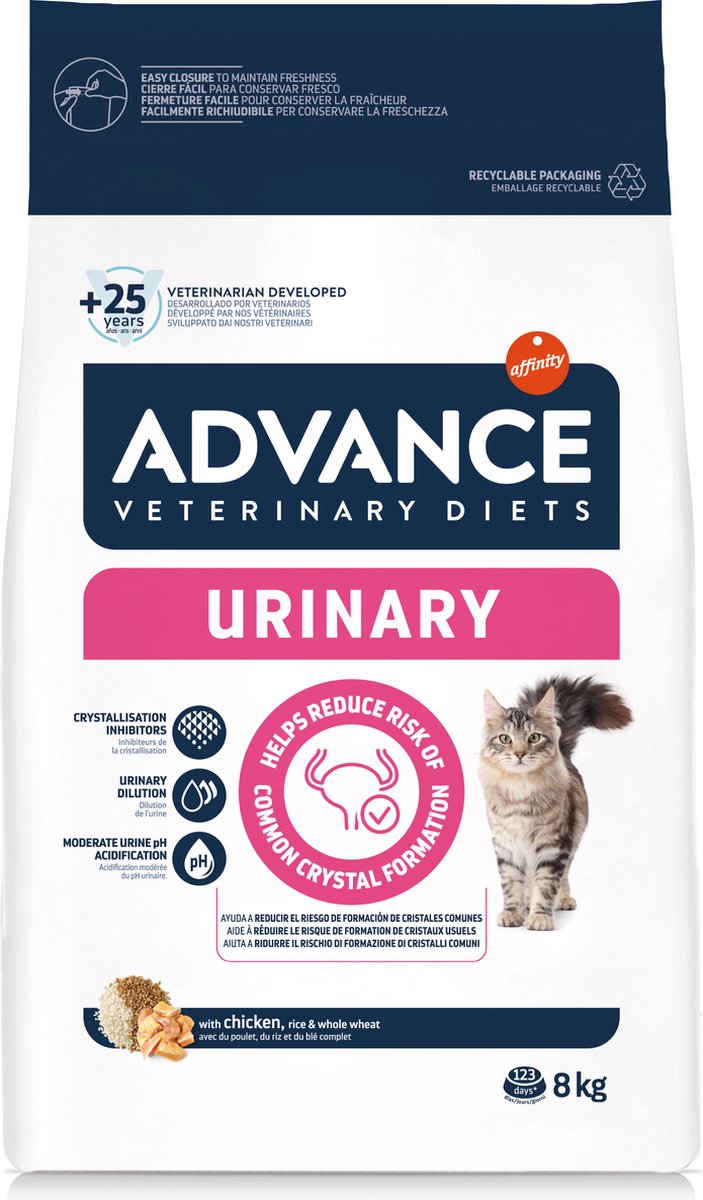 Advance Vétérinaire Die Cat Cat urinaire