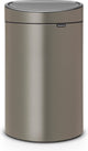 Poubelle Brabantia Touch Bin - 40 litres - platine