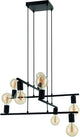 Eglo mezzana - suspension - e27 - 65 cm - noir