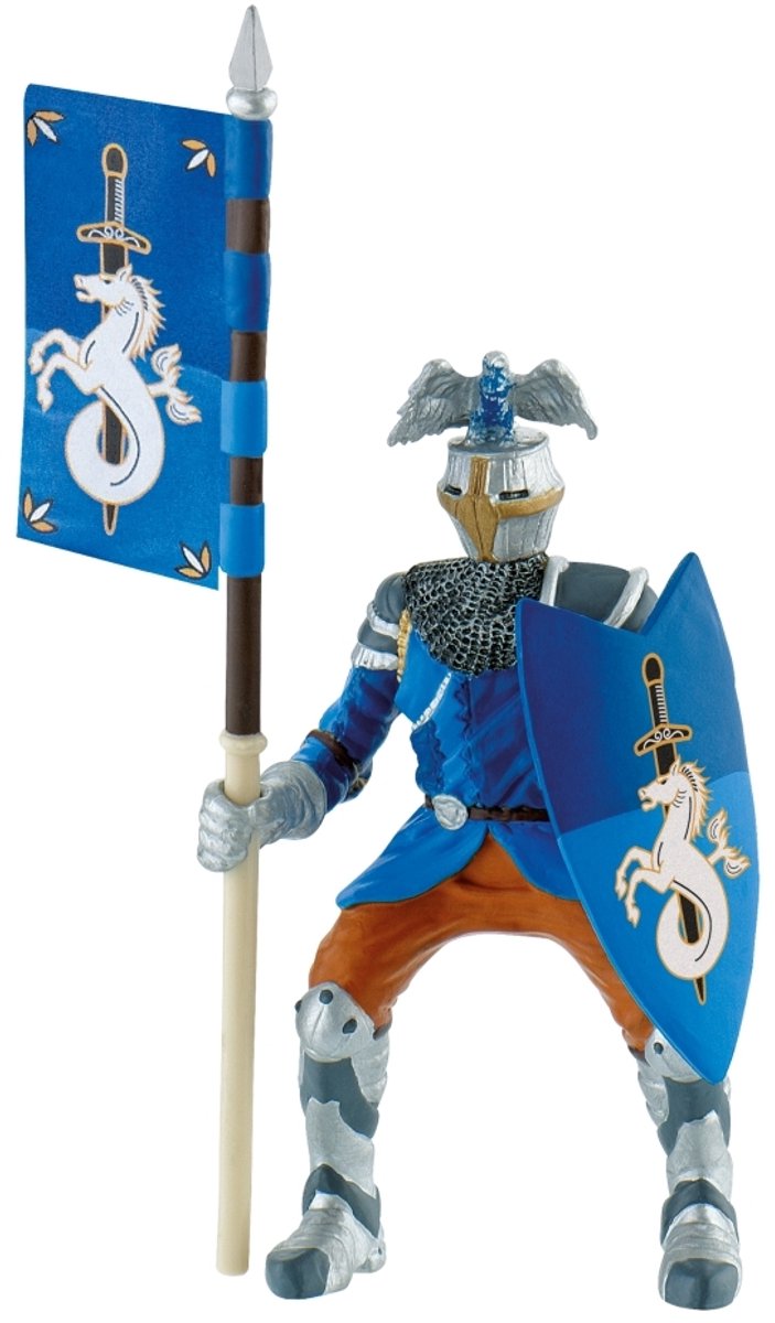 Chevalier du tournoi Bullyland bleu (80785)