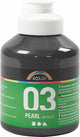 Peinture acrylique A-color métallisée, métallisée, noire, 500 ml 1 bouteille