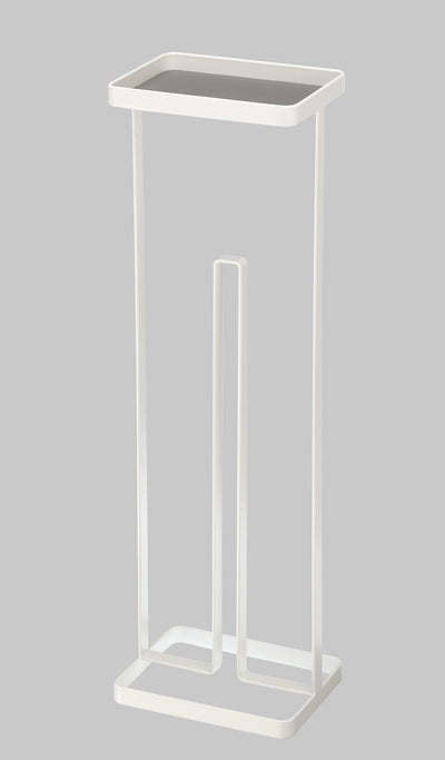 Porte-rouleau de papier toilette ouvert Yamazaki - tour - blanc