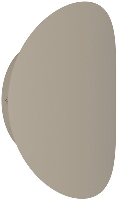 Applique d'extérieur Eglo briale - 20 cm - coloris sable beige - lumière blanche orientable (lumière chaude, neutre et lumière du jour)