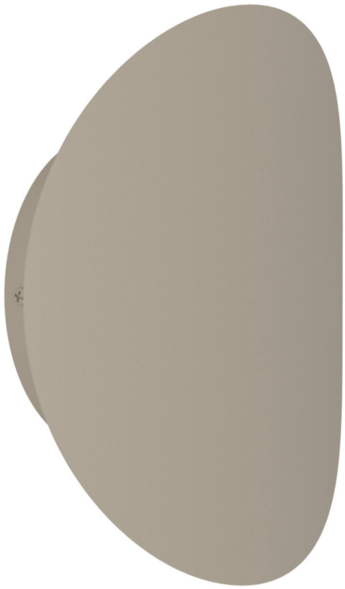 Applique d'extérieur Eglo briale - 20 cm - coloris sable beige - lumière blanche orientable (lumière chaude, neutre et lumière du jour)
