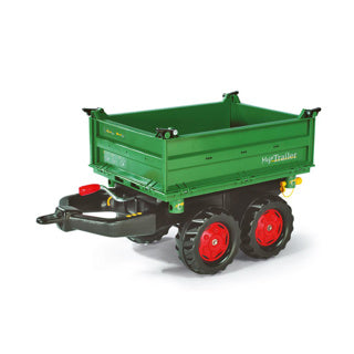 Rolly jouets rollymega remorque fendt vert