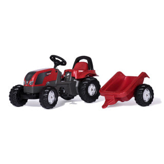 Rolly Toys Stair Tracteur Rollykid Valtra Junior Red