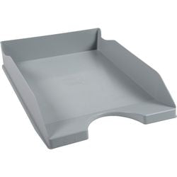 Corbeille à courrier Viking 255x65mm c4 gris
