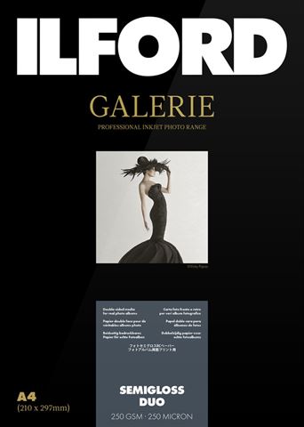Ilford Ilford Galerie Semigloss Duo 250g A4 100 Vel