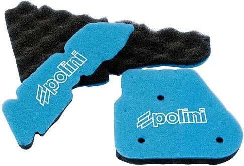 Élément de filtre à air remplaçable Polini insert de filtre à air 2 plis bleu noir