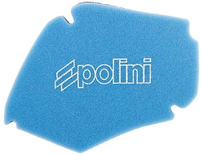 Élément de filtre à air de rechange Polini insert de filtre à air 2 plis bleu noir