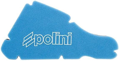 Élément de filtre à air de rechange Polini insert de filtre à air 2 plis bleu noir
