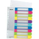 Onglets numériques 1-10 Leitz polypropylène