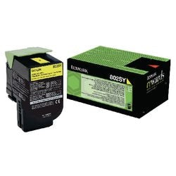 Toner Lexmark 802s jaune