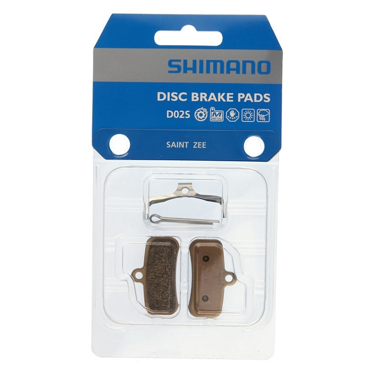 Shimano plaquette de frein à disque D02S-MX métal, Saint, Zee, XT, SLX, Deore